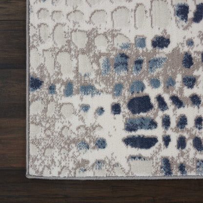 Nourison Home Urban Decor  Ivory Grey  Contemporary