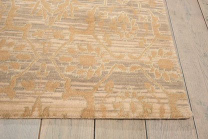 Nourison Home Silken Allure  Sand  Contemporary