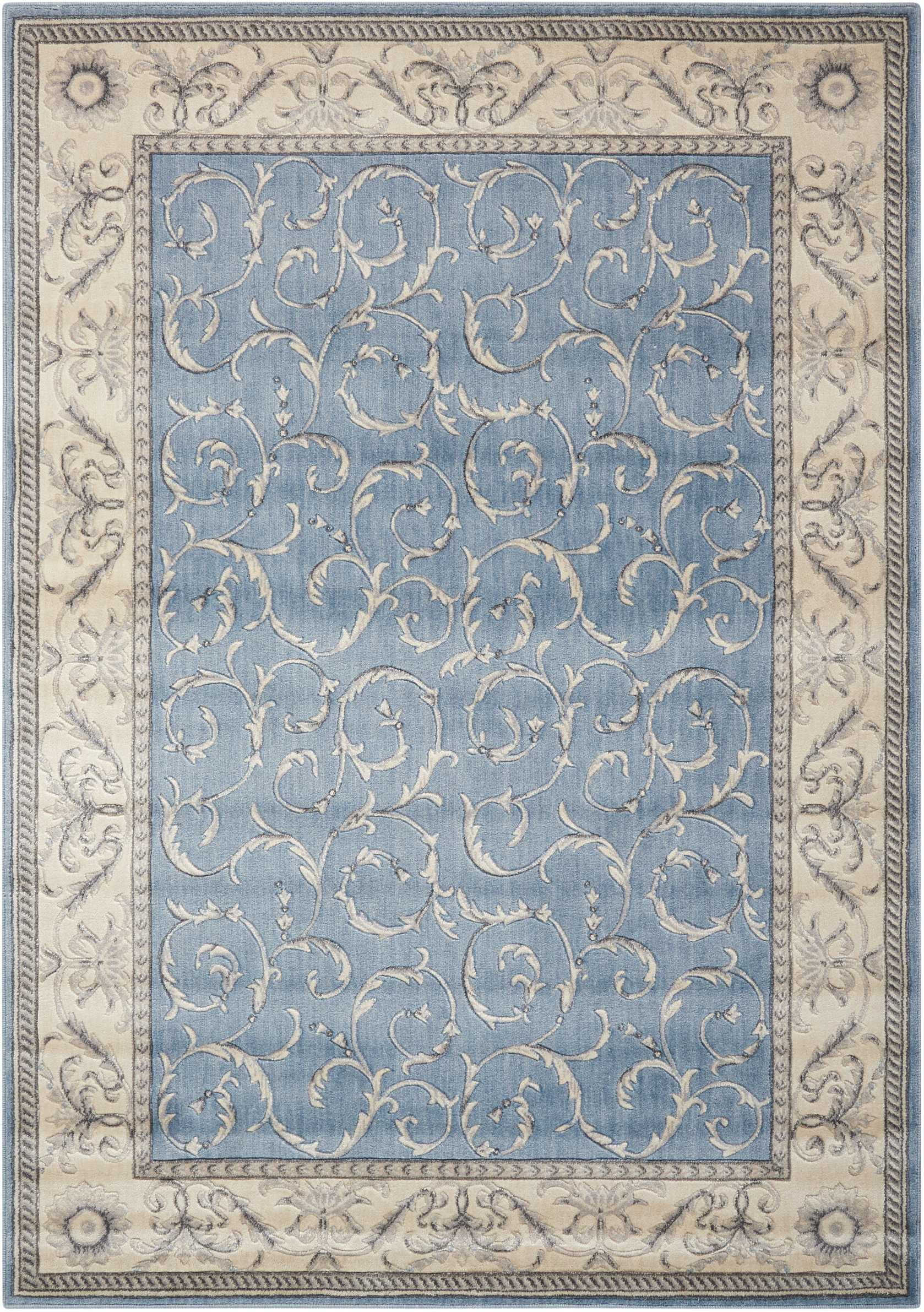 Nourison Home Somerset  Light Blue  Traditional