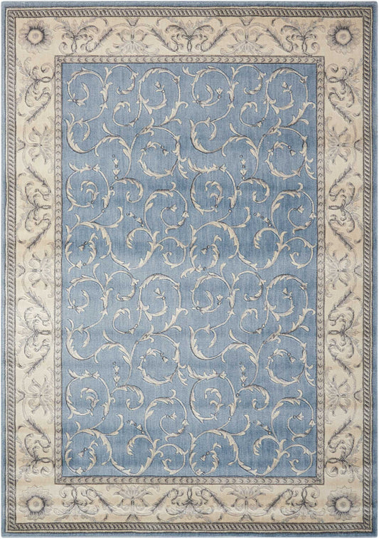 Nourison Home Somerset  Light Blue  Traditional
