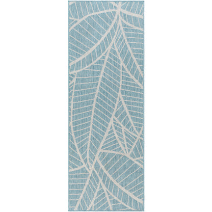 Surya Long Beach LBH-2303 Aqua Coastal  Rug
