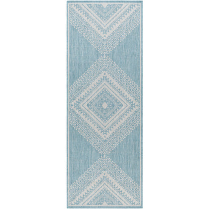 Surya Long Beach LBH-2339 Aqua Global  Rug