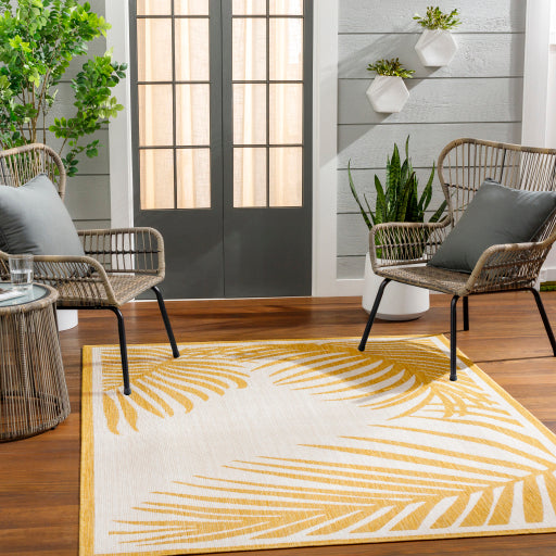 Surya Long Beach LBH-2355 Mustard Coastal  Rug