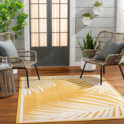 Surya Long Beach LBH-2357 Mustard Coastal  Rug