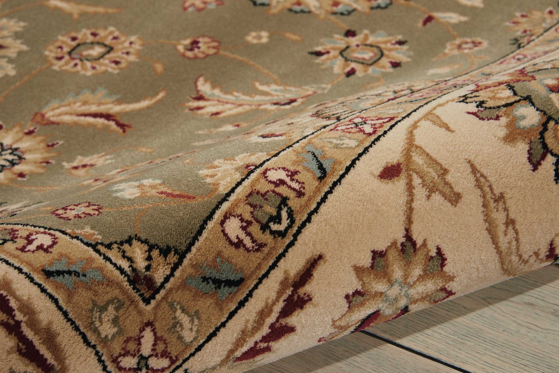 Nourison Home Persian Crown  Green  Traditional