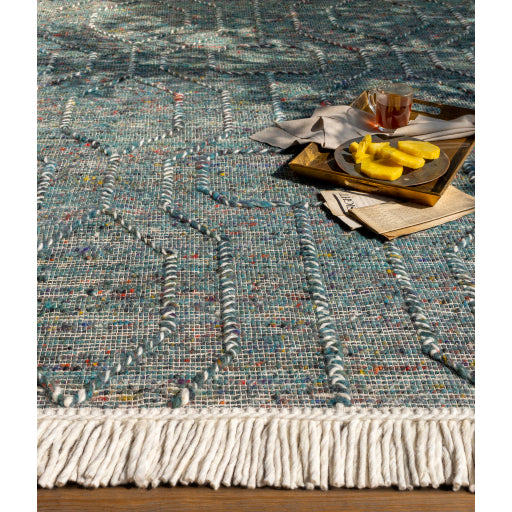Surya Lucia LCI-2306 Deep Teal Cottage  Rug