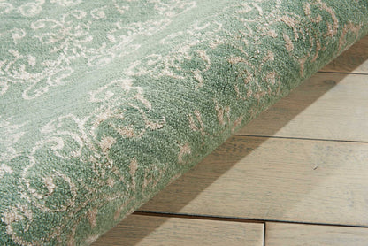 Nourison Home Tranquility  Light Green  Transitional