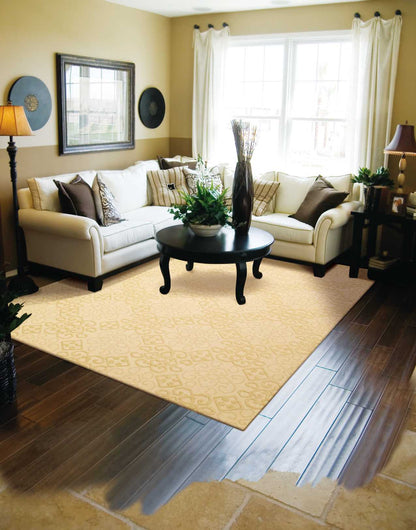 Nourison Home Ambrose  Linen  Transitional