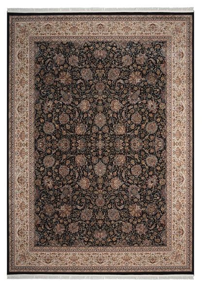 Nourison Home Persian Palace PPL03 Navy Traditional Power-loomed Rug