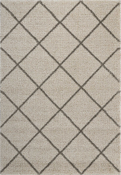 Nourison Home Brisbane BRI03 Cream Contemporary Power-loomed Rug