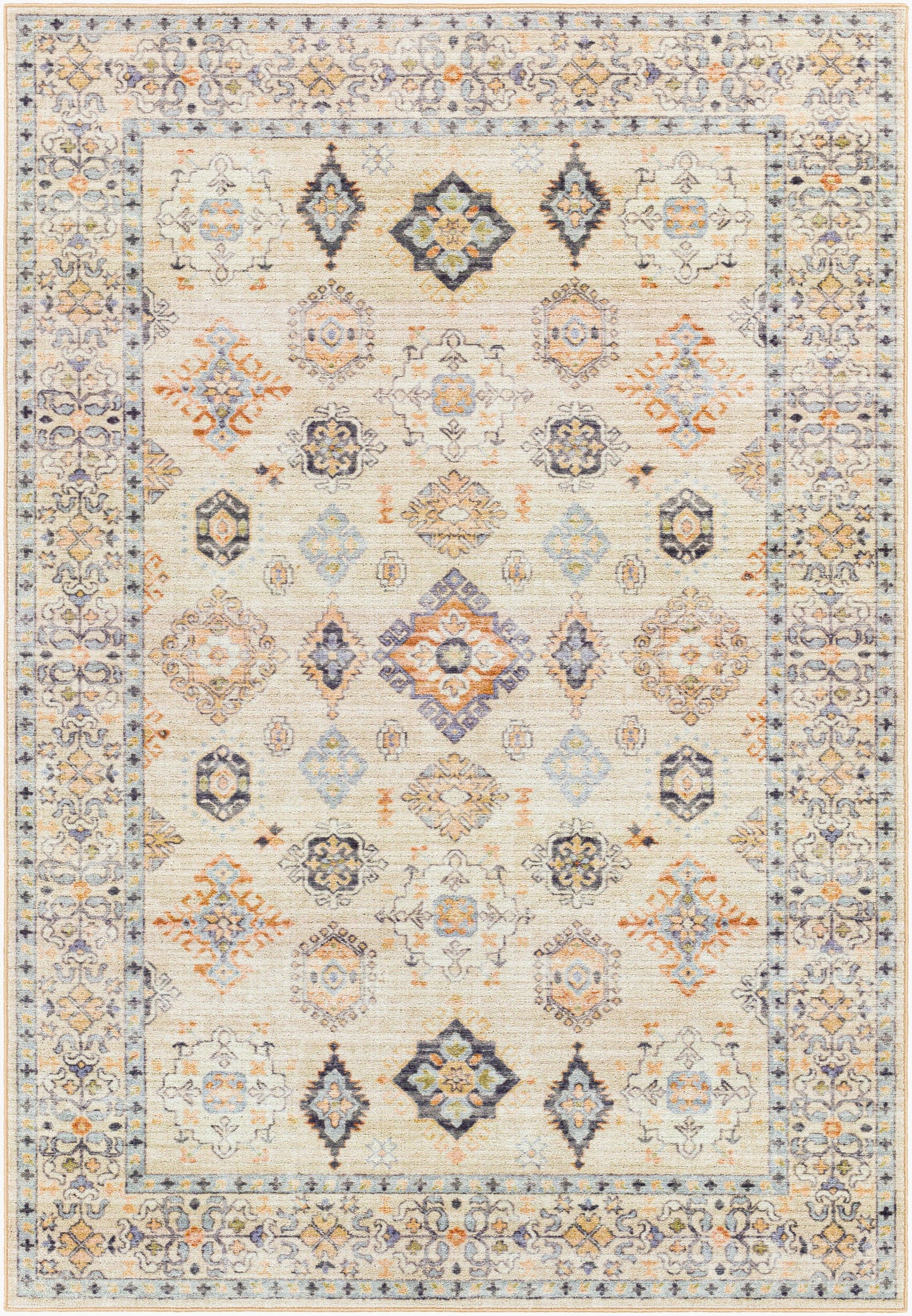Surya Leicester LEC-2303 Rust Traditional Machine Woven Rug