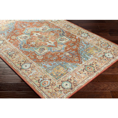 Surya Leicester LEC-2307 Rust Traditional  Rug