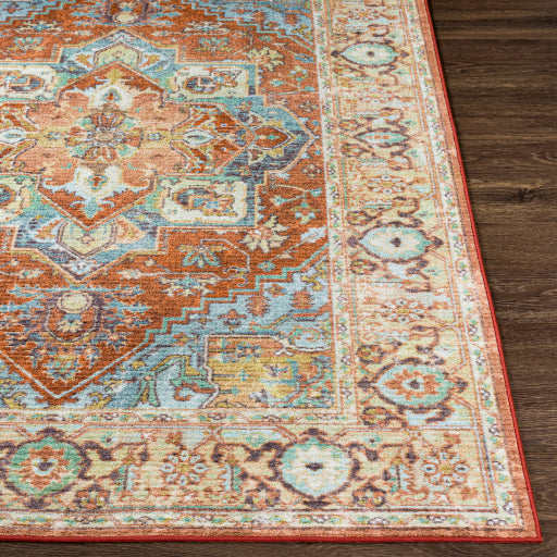 Surya Leicester LEC-2307 Rust Traditional  Rug