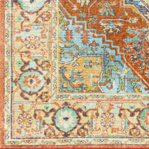 Surya Leicester LEC-2307 Rust Traditional  Rug