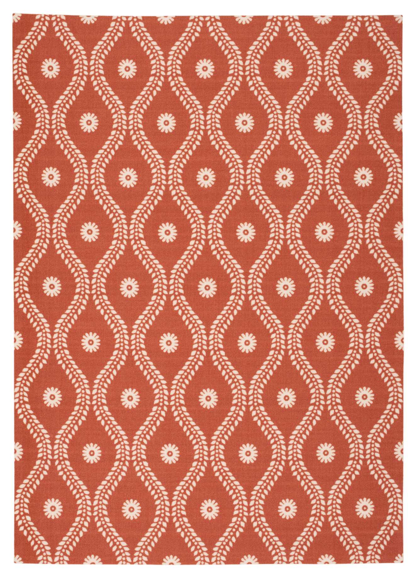 Nourison Home Home & Garden  Rust  Transitional