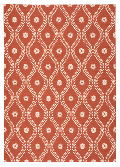Nourison Home Home & Garden  Rust  Transitional