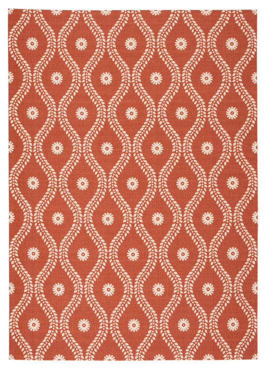 Nourison Home Home & Garden  Rust  Transitional