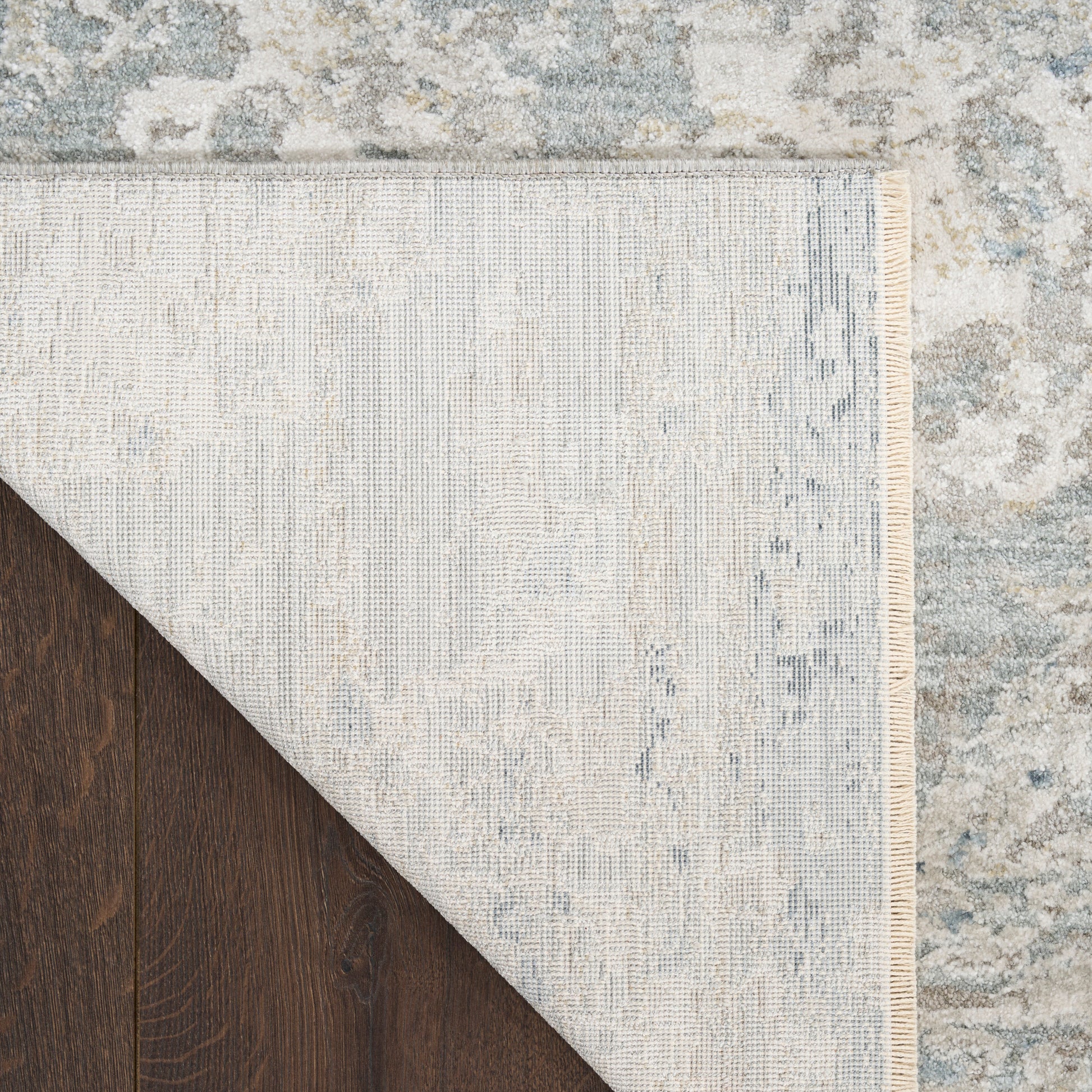 Nourison Home Envy  Blue Silver  Contemporary