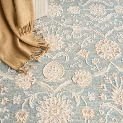 Nourison Home Isla  Blue  Traditional