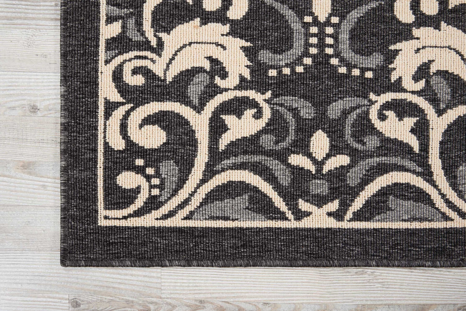 Nourison Home Caribbean  Charcoal  Transitional