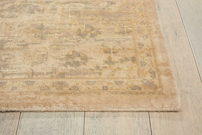 Nourison Home Silk Elements  Sand  Traditional