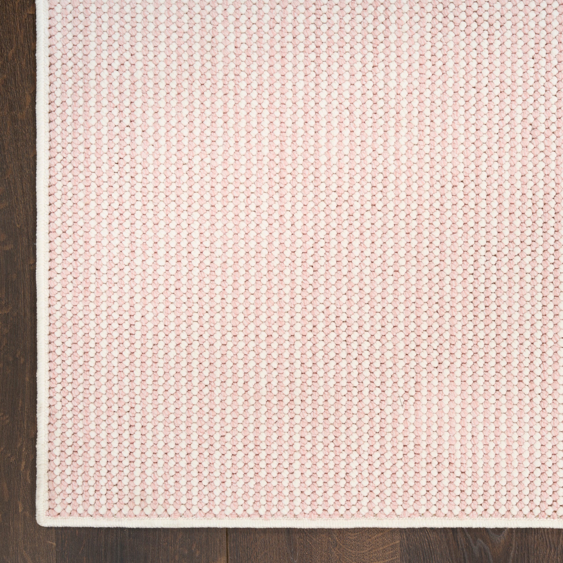 Nourison Home Natural Texture  Ivory Rose  Contemporary