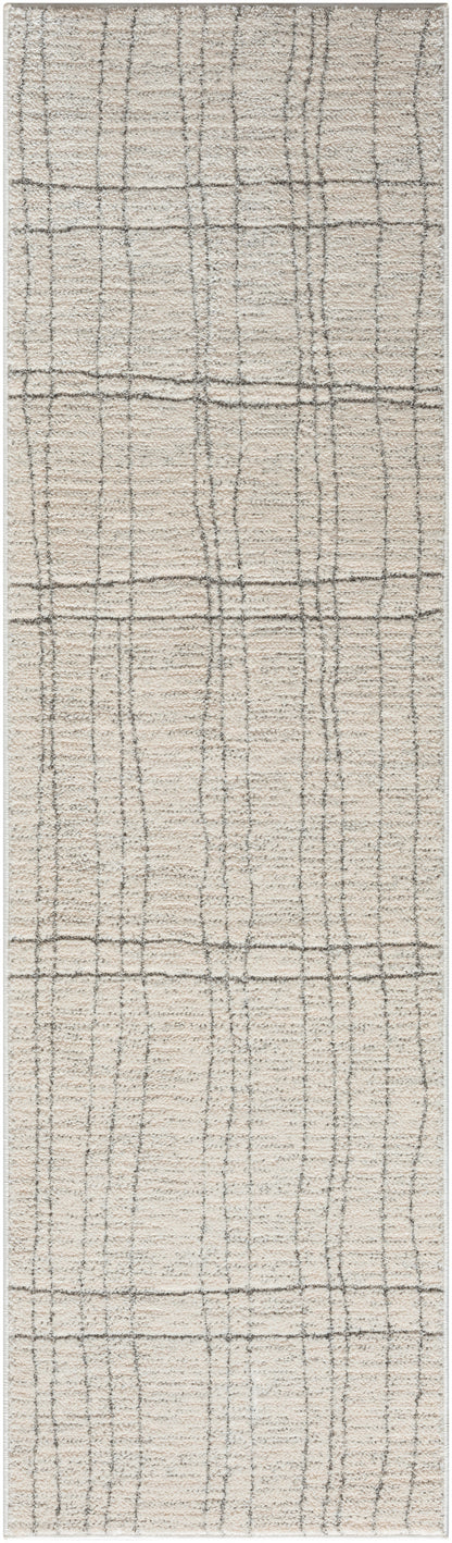 Nourison Home Andes AND03 Ivory Grey Contemporary Power-loomed Rugs