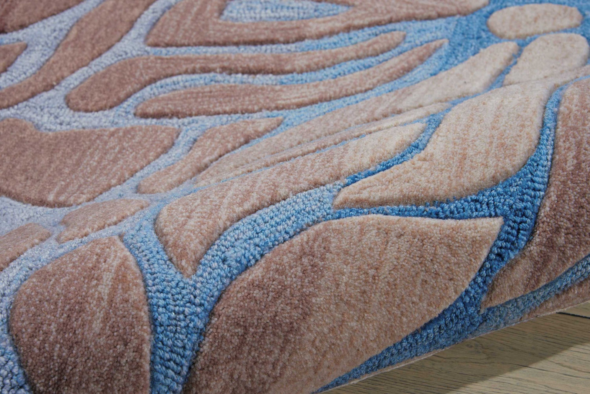 Nourison Home Contour  Ocean Sand  Contemporary