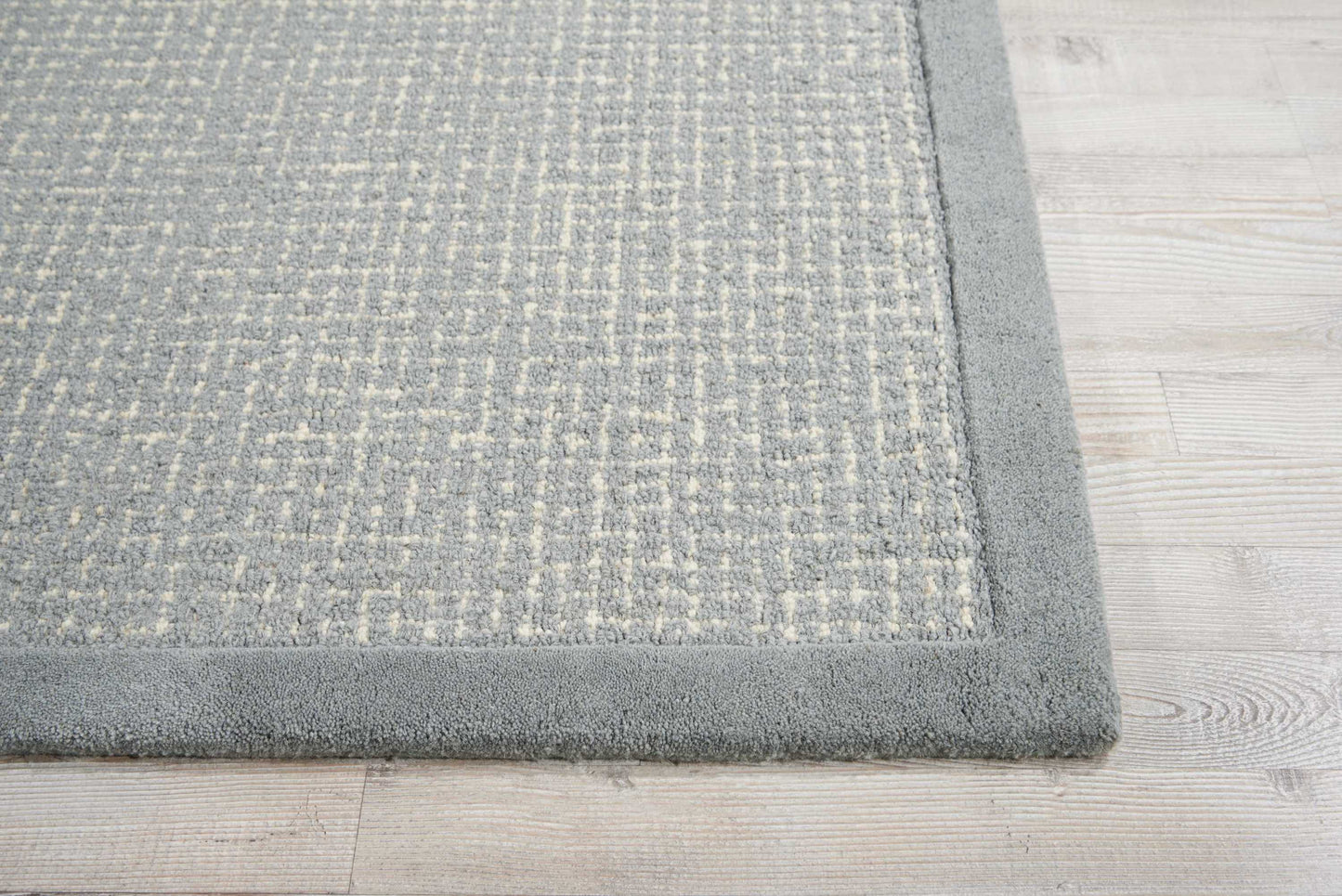 Nourison Home River Brook  Light Blue Ivory  Contemporary