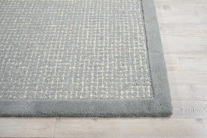 Nourison Home River Brook  Light Blue Ivory  Contemporary