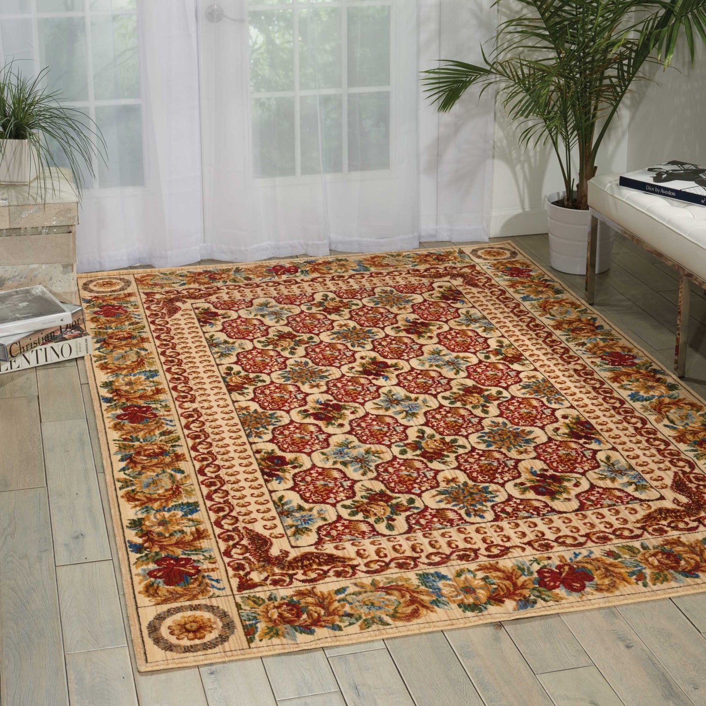 Nourison Home Timeless  Multicolor  Traditional