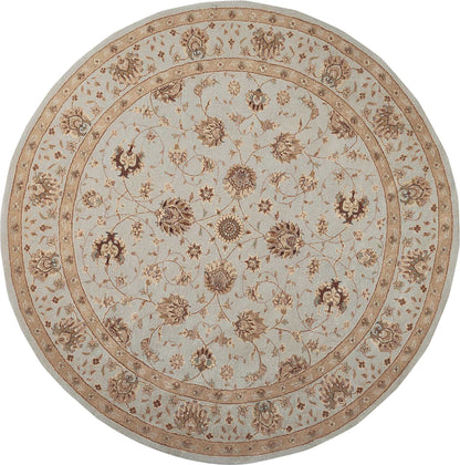 Nourison Home Heritage Hall HE28 Light Blue Traditional Tufted Rug