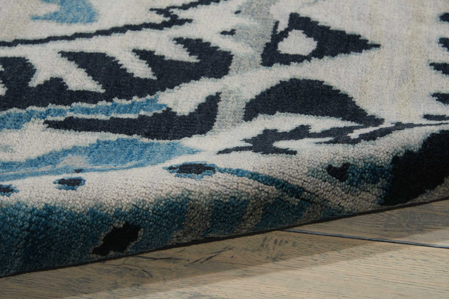 Nourison Home Dune  Indigo  Transitional