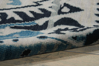 Nourison Home Dune  Indigo  Transitional