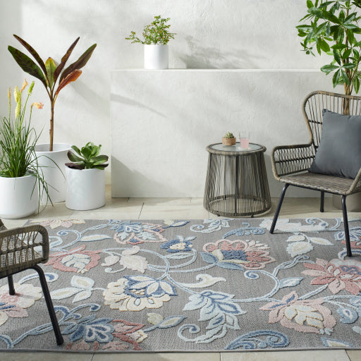 Surya Lakeside LKD-2313 Gray Coastal  Rug