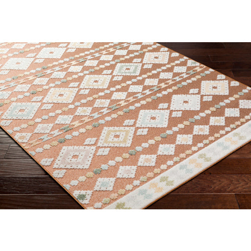 Surya Lakeside LKD-2315 Rust Coastal  Rug