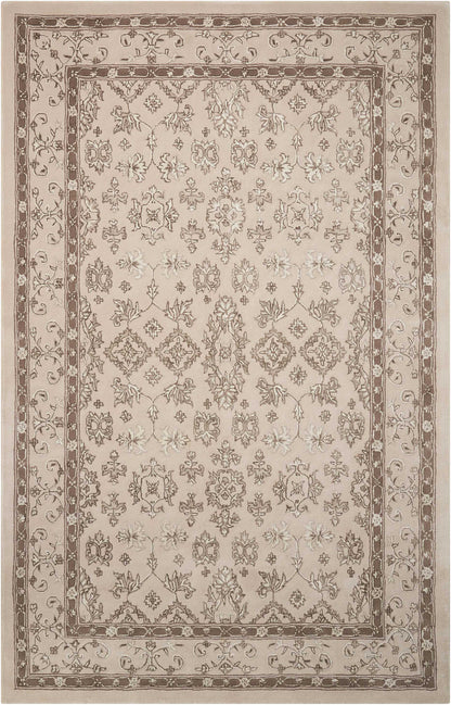 Nourison Home Regal REG09 Taupe Traditional Tufted Rug