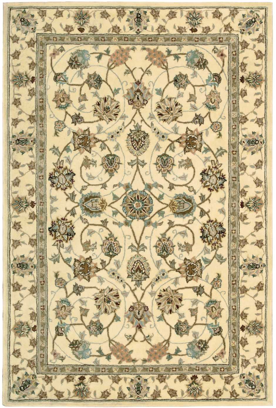 Nourison Home Nourison 2000 2023 Ivory Traditional Tufted Rug