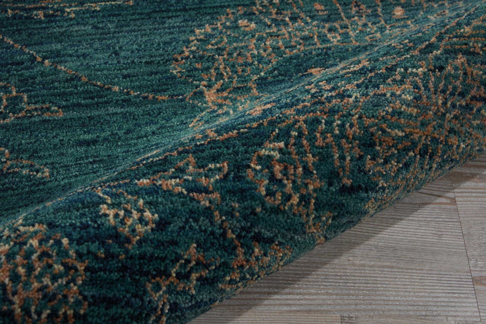 Nourison Home Nourison 2020  Teal  Traditional