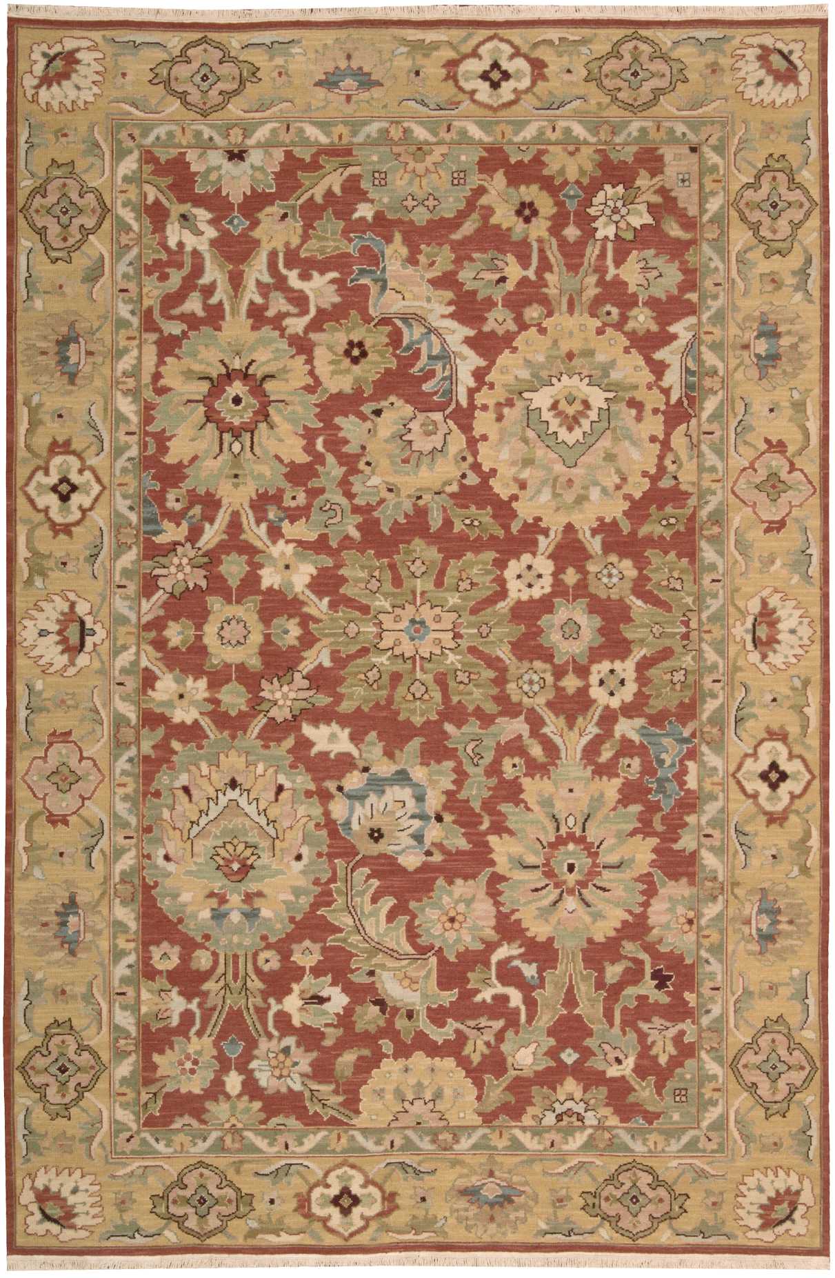 Nourison Home Nourmak S174 Rust Traditional Woven Rug