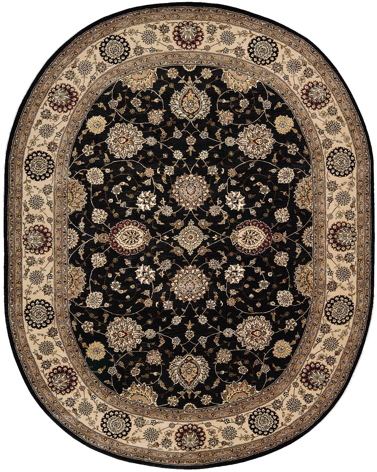 Nourison Home Nourison 2000 2204 Midnight Traditional Tufted Rug