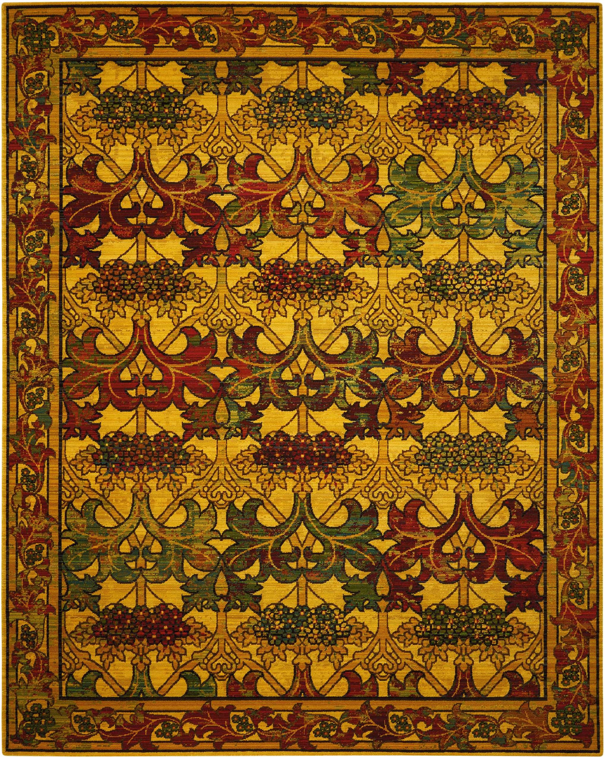 Nourison Home Timeless  Stained Glass  Traditional