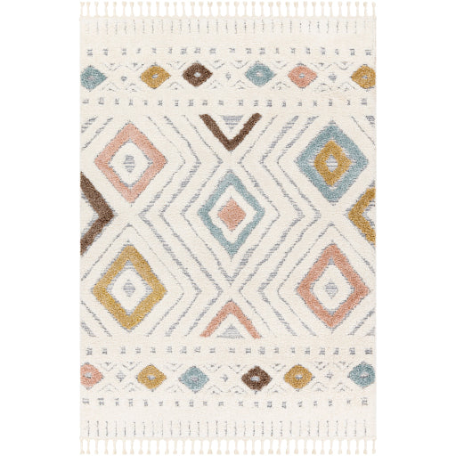 Surya Loopy LOO-2301 Cream Global  Rug
