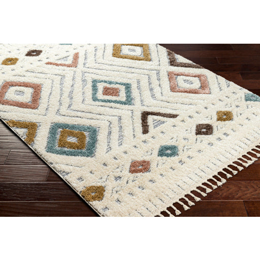 Surya Loopy LOO-2301 Cream Global  Rug