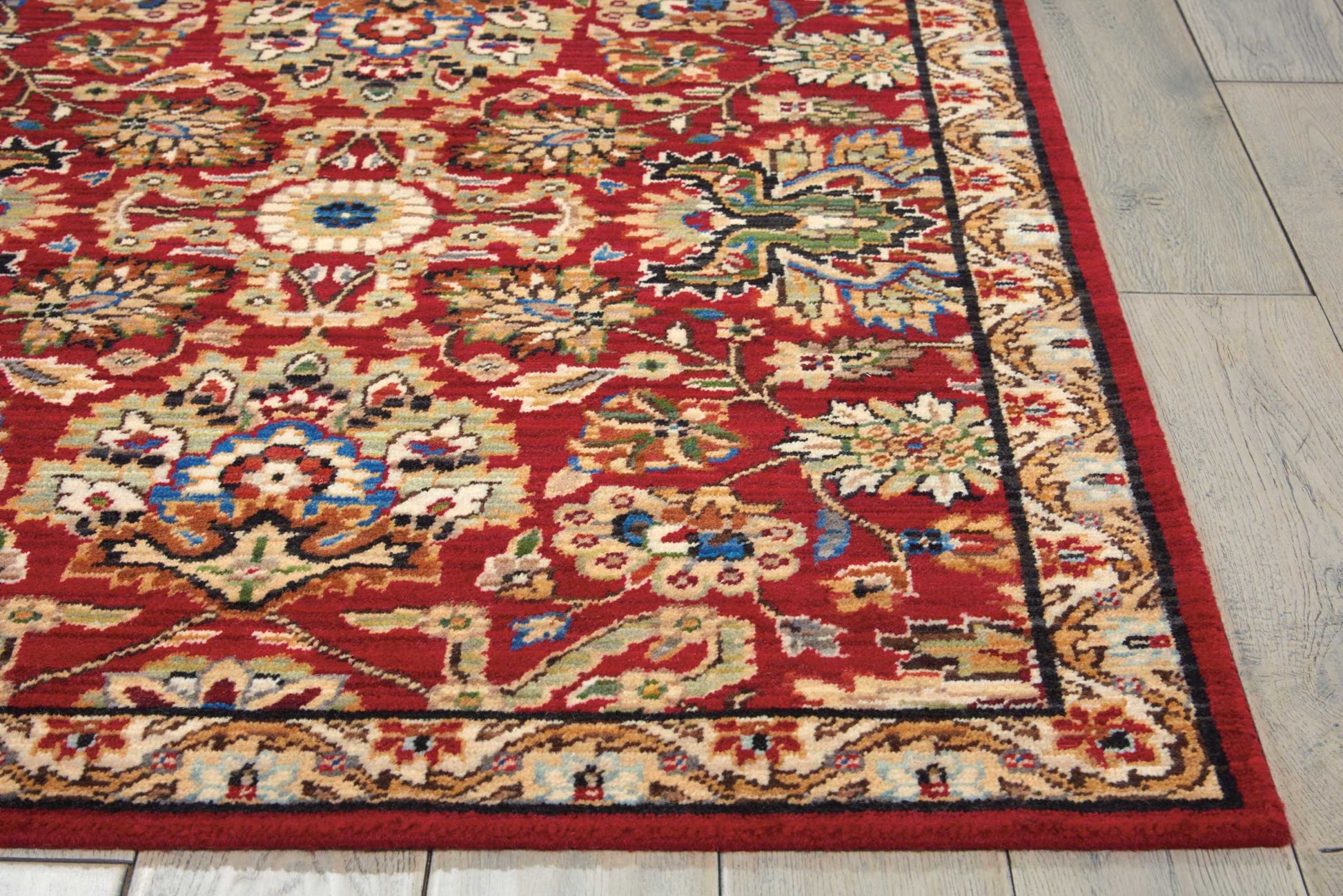 Nourison Home Timeless  Red  Traditional