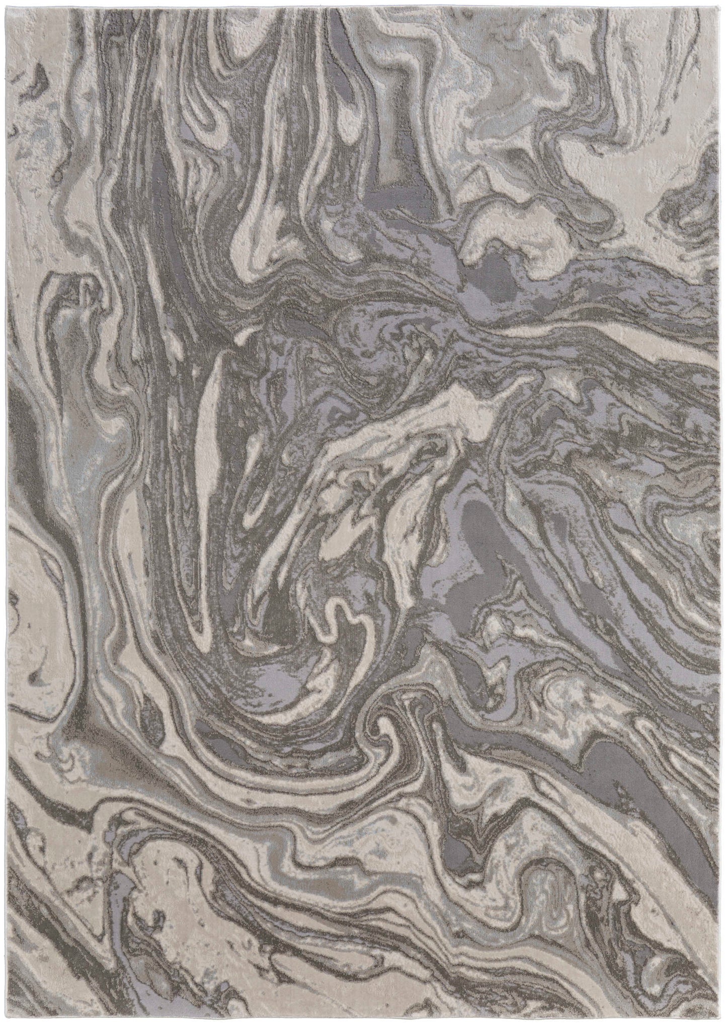 Feizy Prasad 3894F Light Gray Modern/Casual Rug - Rugs - Feizy - Atlanta Designer Rugs