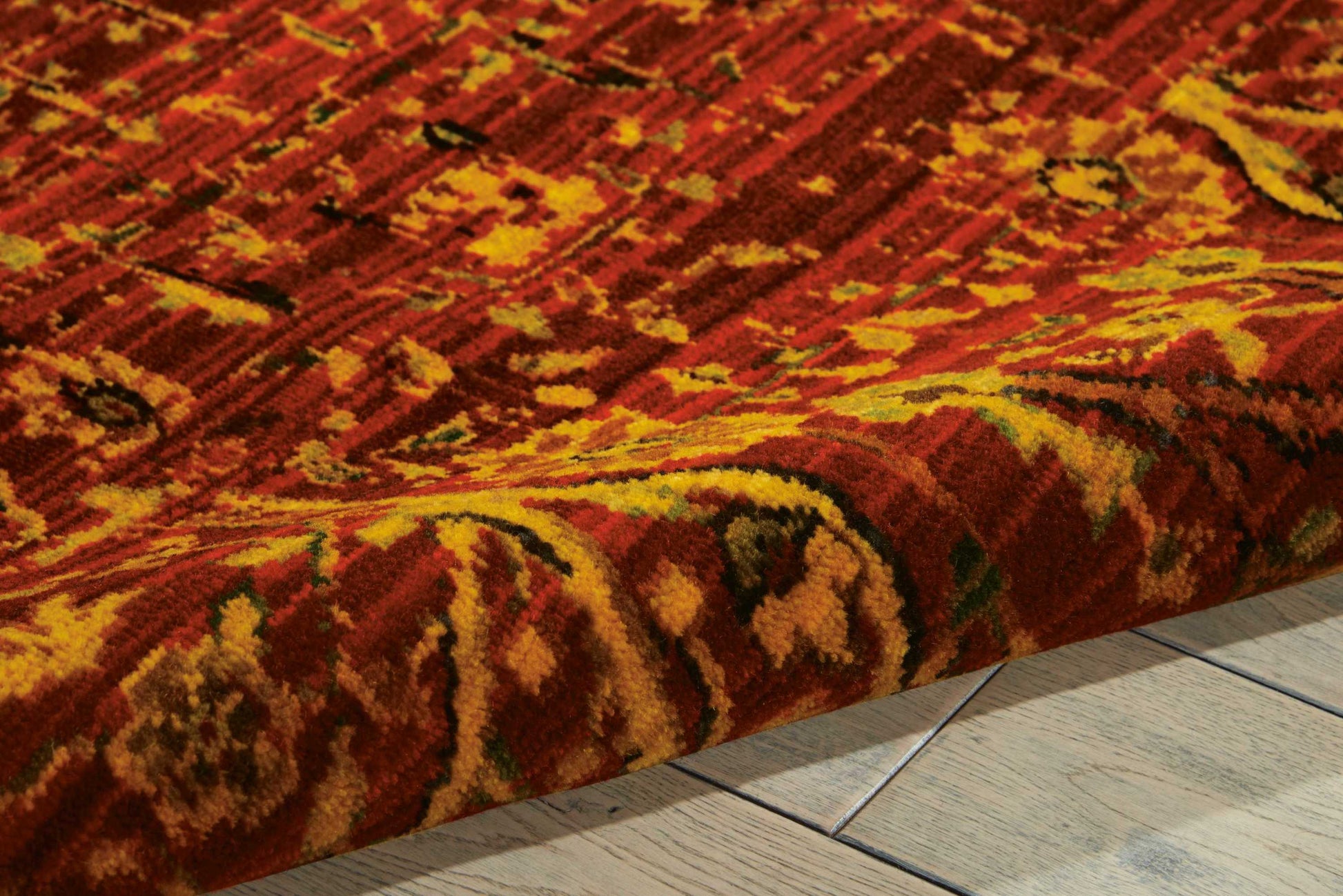 Nourison Home Timeless  Scarlet  Traditional