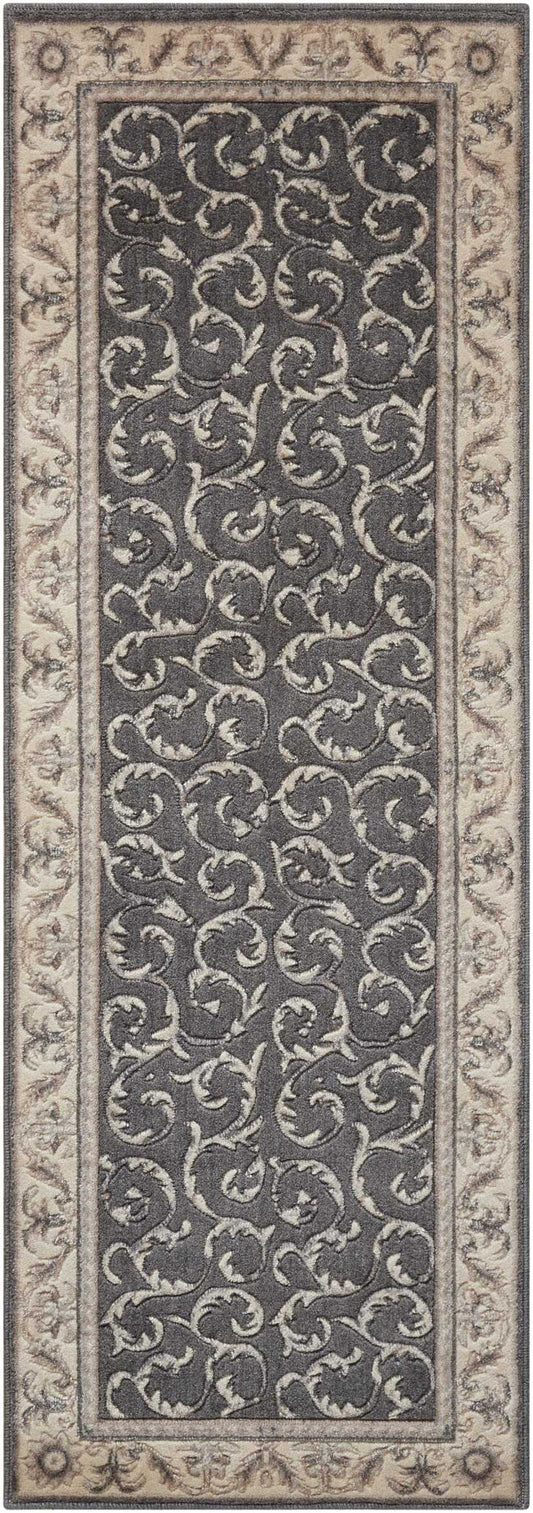 Nourison Home Somerset  Charcoal  Traditional