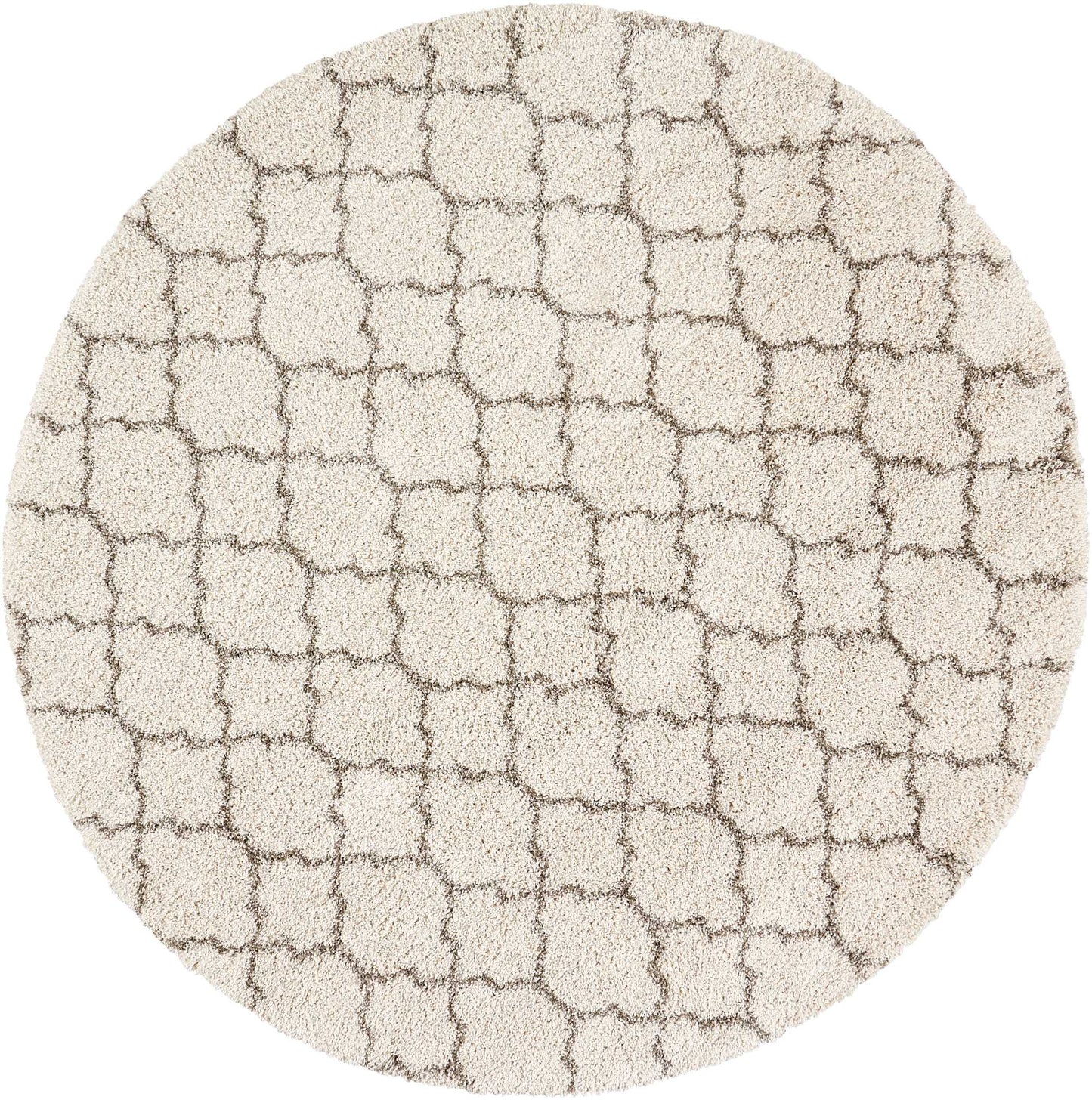 Nourison Home Amore AMOR2 Cream Contemporary Power-loomed Rug