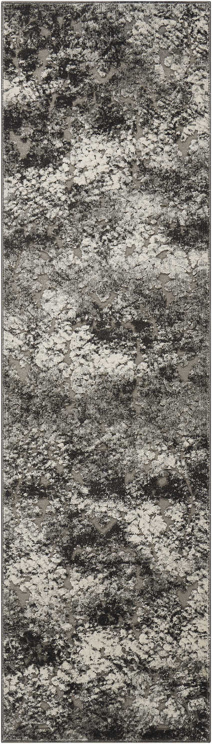 Michael Amini Gleam MA603 Ash Contemporary Power-loomed Rug